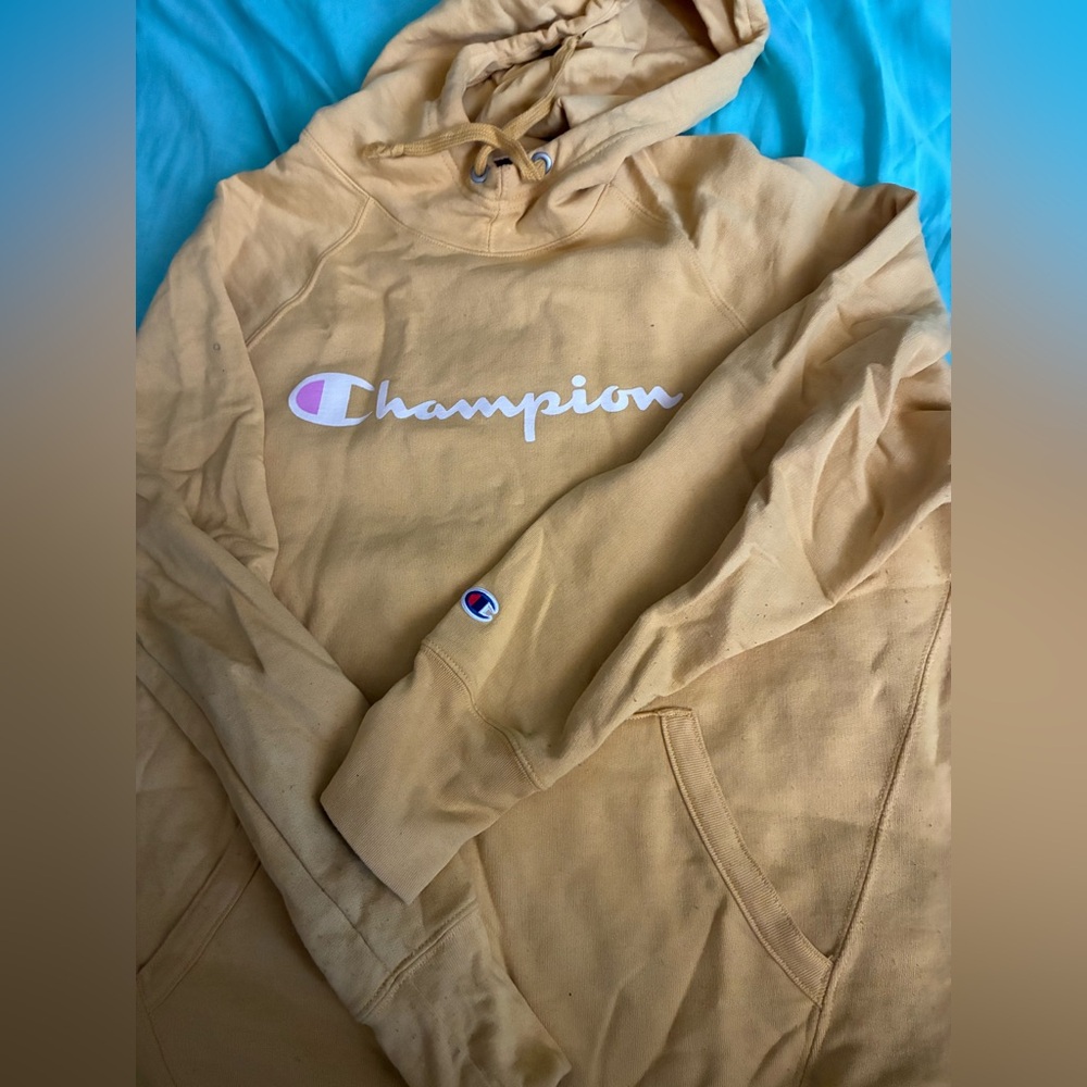 Champion Women’s Gold Hoodie